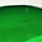 Grote Vintage Groene Glazen ‘Brandy Glass’ Vaas Beker Mond Geblazen 26Cm thumbnail 3