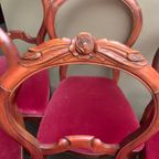 Stoelenset In Louis Xv-Stijl. 6 Stuks. thumbnail 2