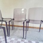 Set Van 4 Lila Plexiglazen Casprini Stoelen Model Tiffany thumbnail 8