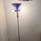 Mooie Vintage Staande Lamp Van Gispen Jaren 60S thumbnail 2