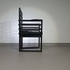 4 X Armloffel Chair Josef Hofmann For Wittmann thumbnail 8