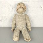 Antieke Knuffel Aap (Steiff?) thumbnail 2
