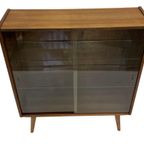 Vintage Wandkast Kast Vitrine Jaren 60 Design Glas thumbnail 11