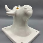 Wanddecoratie Stier Wit Keramiek Gailstyn-sutton thumbnail 5