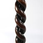 Houten Lampvoet Tafellamp Met Gedraaide Poot thumbnail 5