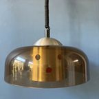 Mid Century Herda Space Age Light Fixture / Vintage Jaren 70 Hanglamp thumbnail 7