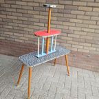 Unieke Vintage Planten Etagere Met Boekenrek thumbnail 3