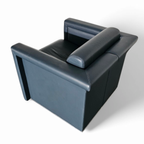 Pair / Trix And Robert Haussmann / Leather Chairs By Knoll thumbnail 13