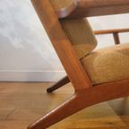 Fauteuil Ge290A Van Hans J. Wegner Voor Getama In Eiken thumbnail 15