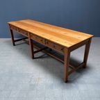 Grote Antieke Draperie Stoffen Tafel thumbnail 5