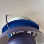Originele Vroege Louis Poulsen Ph5 Schalenlamp Paars 1960 thumbnail 9