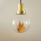 Grote Vintage Hanglamp In Murano Glas Van Kaiser Leuchten thumbnail 2