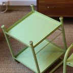 Paar Nachtkastjes In Bauhaus-Stijl, Circa 1930 thumbnail 7