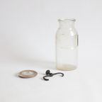 Antique Glass Apotecary Jar With Clamp By Wheaton Usa, 1888 thumbnail 13
