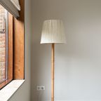 Vintage Houten Vloerlamp Van Gb Solbackens Svarveri Uit Zweden thumbnail 2
