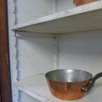 Grote Oude Buffet Vitrine School Museum Winkel Kast thumbnail 5