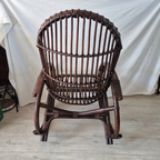 Rotan Vintage Schommelstoel thumbnail 5