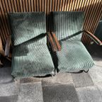 Pair Of Bauhaus Armchairs Fauteuil: Mucke Melder, W.H Gispen thumbnail 9