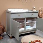 Ruime Vintage Commode Zachtgroen thumbnail 7