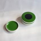 Space Age Green Melamine Nesting Dishes, Japan 1970S thumbnail 9