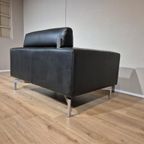Leolux Howlo 3 Zits + Loveseat - Zwart - Leder - Design thumbnail 12