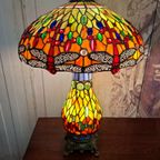 Klassieke Handgemaakte Tafellampen Met Sierlijke Lampenvoet (dragonfly) thumbnail 5