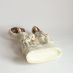 Staffordshire Figurine Of A Scottish Couple 19Th Century thumbnail 7