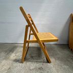 6x Vintage, Midcentury (beuken) Houten Klapstoel thumbnail 2