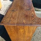 Antieke Eiken Ladekast Dressoir thumbnail 5