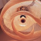 Italian Murano Glass Swirly Donut Hanging Light thumbnail 2