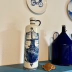 Vintage Drank Kruik Delfs Blauw thumbnail 2