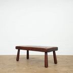 Brutalist Wooden Coffee Table / Bench thumbnail 4