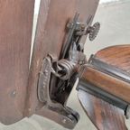 Antieke Engelse Bureaustoel thumbnail 9