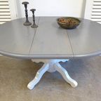 Prachtige Grote Ronde Mango Eettafel 140 Cm thumbnail 3