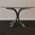 Hollywood Regency Style Coffee Table Superb Condition Goud thumbnail 4