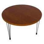 Vintage Ronde Salontafel Design Fritz Hansen Stijl thumbnail 22
