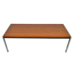 Deens Design Salontafel Teak Chroom Mid-century thumbnail 8