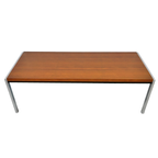 Deens Design Salontafel Teak Chroom Mid-Century thumbnail 8