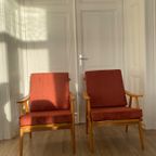 2 X Vintage Fauteuil Mid Century thumbnail 3