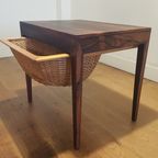 Vintage Naai Tafel Van Severin Hansen Voor Haslev Møbelsnedkeri, 1960 thumbnail 12