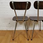 Vintage Formica Keukenstoelen Eetkamerstoelen Jaren 60 thumbnail 10