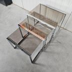 Vintage Mimiset Nesttables Chroom Goud 23K thumbnail 7