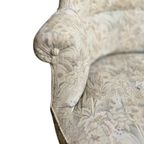 Vintage Tweezit / Fauteuil / Zetel Met Franjes thumbnail 4