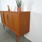 Teak Deens Design Sideboard Axel Christensen Denmark Vintage thumbnail 8