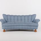 Scandinavian Design Curved Sofa, 1940’S Sweden thumbnail 3