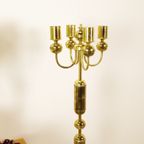 Vintage Design Messing Staande Lamp | Kamenicky Senov thumbnail 5