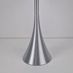 Vintage Tafellamp Steinhauer Aluminium Mushroom Design Lamp thumbnail 6