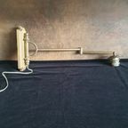 Vintage - Wandlamp - Muurlamp - Zwenklamp - Metaal - Dimmer thumbnail 10