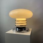 Mid-Century White Glass And Chrome Table Lamp By Leclaire & Schäfer 1970 - Tnc1 thumbnail 2
