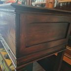 Antieke Klassieke Engelse Sidetable, Haltafel, Wandconsole thumbnail 7